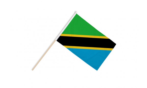 Tanzania Hand Flags